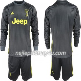 Fotbalový Dres Juventus Dětské Alternativní 2018/19 Dlouhý Rukáv